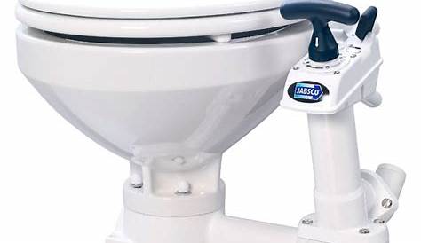 Jabsco® 29120-5000 - Twist N Lock Marine Regular Bowl Manual Toilet