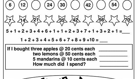 2Nd Grade Coloring Pages : Worksheet Worksheetath Coloring Pages 2nd