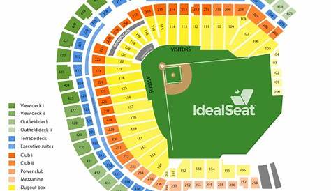 minute maid park interactive seating chart