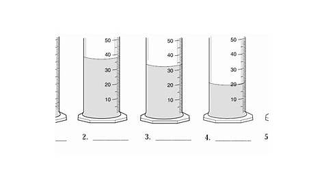 50 Measuring Liquid Volume Worksheet