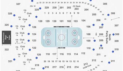 Bridgestone Arena Seating Chart With Rows - The Chart