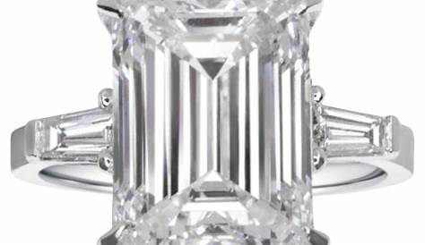 GIA Certified 5 Carat Emerald Cut Diamond Ideal Proportions For Sale at 1stDibs