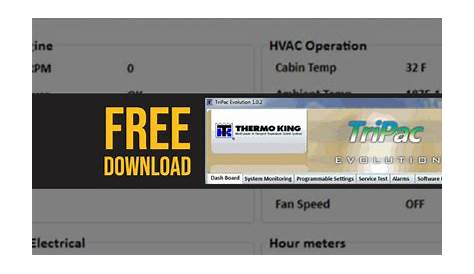 Thermo King TriPac Evolution Diagnostic Tool — Diesel Laptops