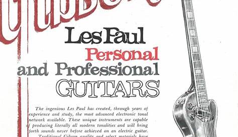 1969 Gibson Les Paul Personal / Professional Owners Manual, Front Cover