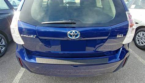 Exterior Accessories : Toyota Prius V Rear Bumper Protector
