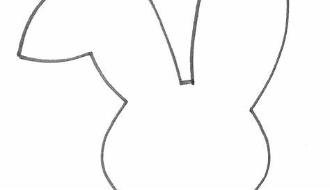 Printable Free Bunny Pattern Template : Bunny Easter Pattern Printable