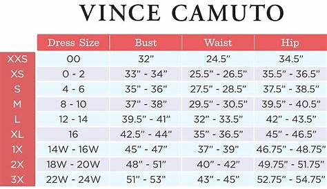Vince Size Chart