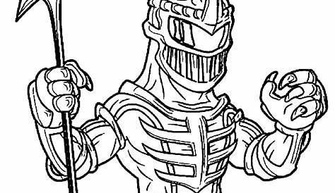 Mighty Morphin Power Rangers Lord Coloring Page - Coloring Home