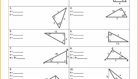 trigonometry ratios worksheets