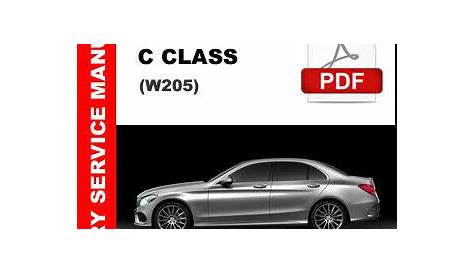 manual for mercedes c300