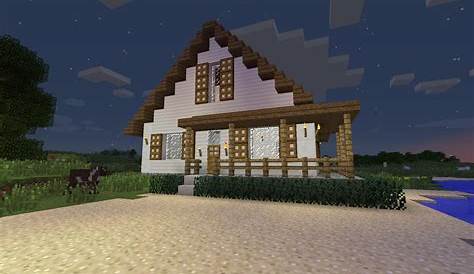 Minecraft Farmhouse Blueprint - House Decor Concept Ideas