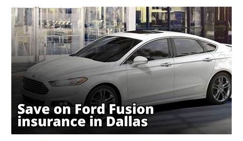 Compare Ford Fusion Insurance Quotes in Dallas Texas