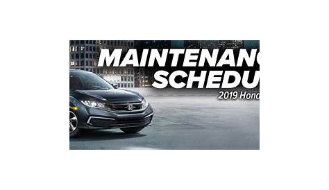 Honda Civic Maintenance Schedule | Balise Honda