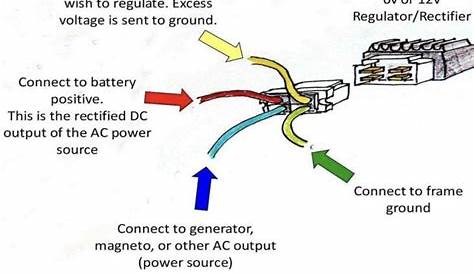 4 wire rectifier wiring diagram