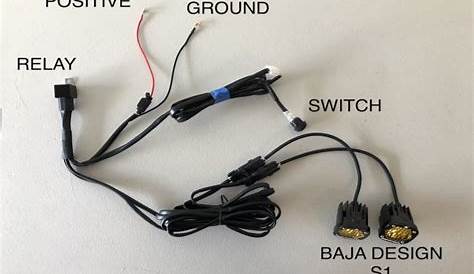 Wiring Baja Design S1 Ditch Lights to Factory-Style Push Switch - 4Runner