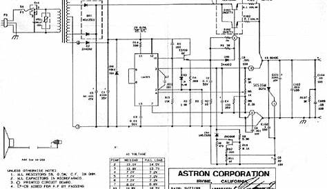 astron rs 20m schematic