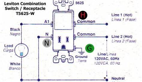 Leviton T5625 Wiring Diagram