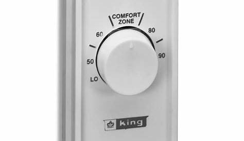 king thermostat esp 230 manual