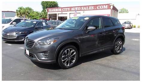 USED CARS MELBOURNE FLORIDA 2016 MAZDA CX-5 GRAND TOURING AW - YouTube