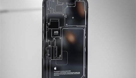 IPhone Schematic Wallpaper iPhone 13 Pro Max Wallpaper Phone - Etsy