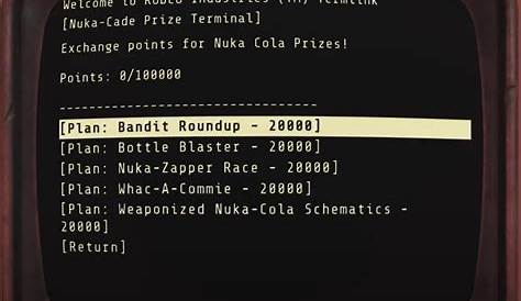 Nuka-Cade Prize Terminal - Fallout 76 - Bethesda Support