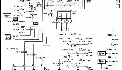 ford window wiring diagram