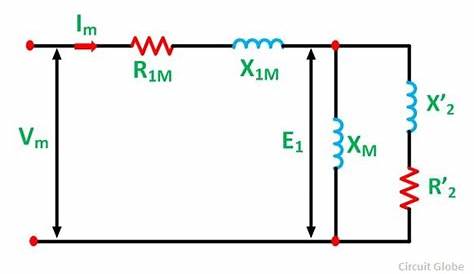 single phase induction motor circuit diagram