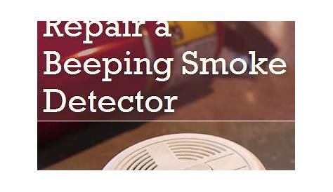 Brk Electronics Smoke Detector 4120B Keeps Chirping Noise : Is your smoke detector or fire alarm