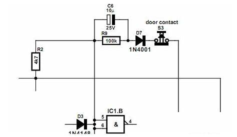 Simple Alarm System Circuit Project