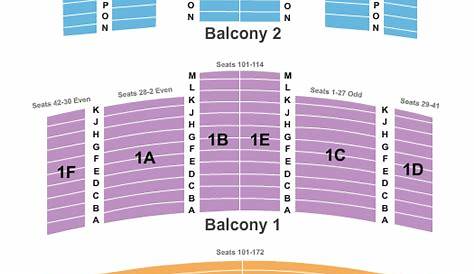Heymann Performing Arts Center Seating Chart Lafayette