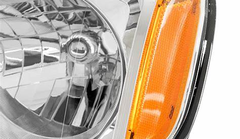 For 12-15 Honda Pilot Halogen Replacement Headlight Lamp Chrome w/50W