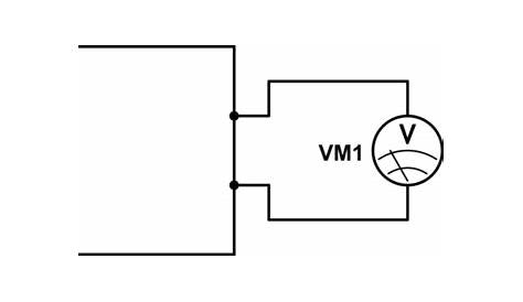 potential diagram on electric circuit