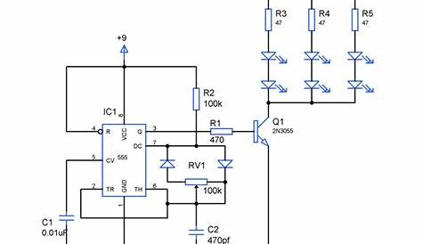 PWM LED dimmer circuit using IC 555 - Gadgetronicx