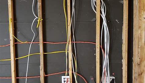 How to insulate exterior walls with electrical wiring - Home