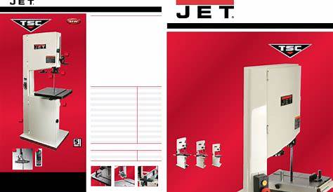 Jet Tools 18 Bandsaw User's Manual - Free PDF Download (4 Pages)