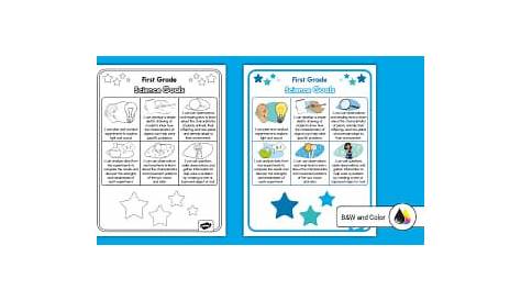 grade 1 science worksheets k5 learning - freebie no prep first grade