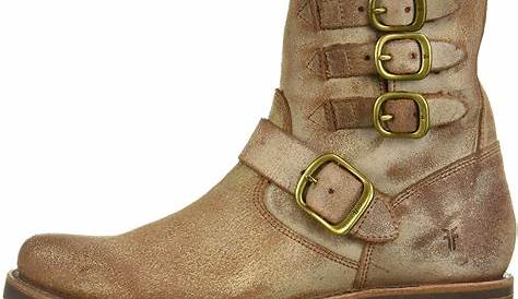 FRYE Women's Veronica Belted Short Boot, Chocolate, Size 6.0 LQL1 | eBay