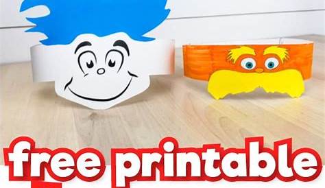 Free Printable Dr Seuss Hats For Kids | Dr seuss preschool activities