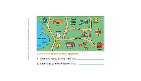 Free Map Scale Worksheets Printables - PRINTABLE TEMPLATES