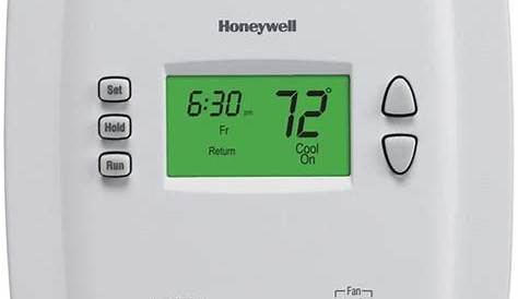 USER MANUAL Honeywell RTH2510B 7-Day Programmable Thermostat | Search
