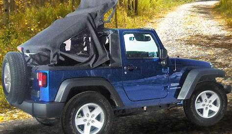 automatic jeep wrangler soft top