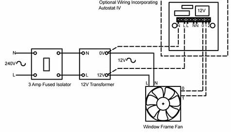 holmes window fan circuit diagram