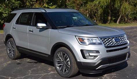 2017 Ingot Silver Ford Explorer Platinum 4WD #116464152 | GTCarLot.com