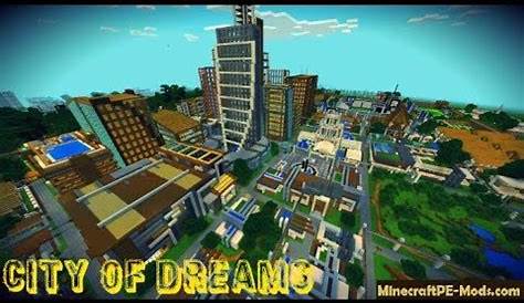 Minecraft Modded City Map