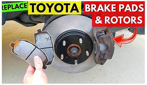 2011 toyota camry le brake pads and rotors