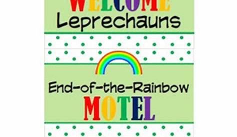 Sweet Metel Moments: Free Printable - Leprechaun Trap Signs