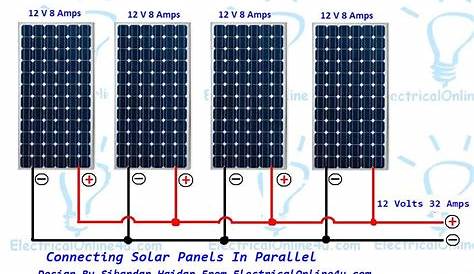 Wiring Solar Panels In Parallel & Solar Parallel Calculation