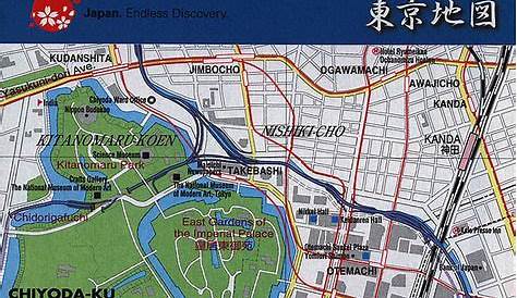 Tourist Map of Tokyo; 2015_1, Japan | Tourist map, Japan, Travel brochure