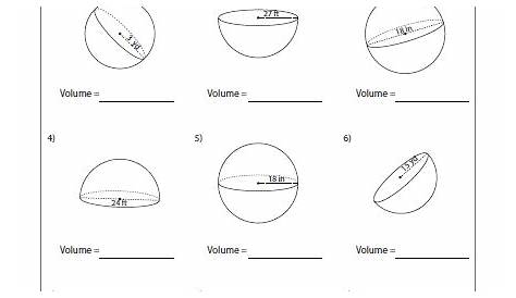 volume-cone worksheet answer key