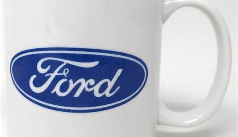 FORD Blue Logo White ceramic Coffee Tea Mug Cup | eBay